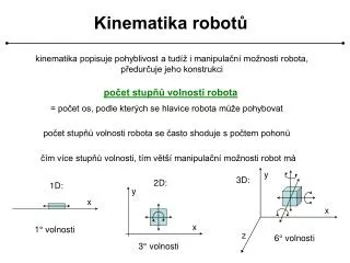kinematika robot