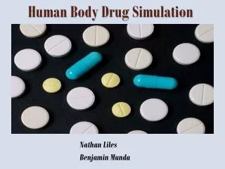 Human Body Drug Simulation