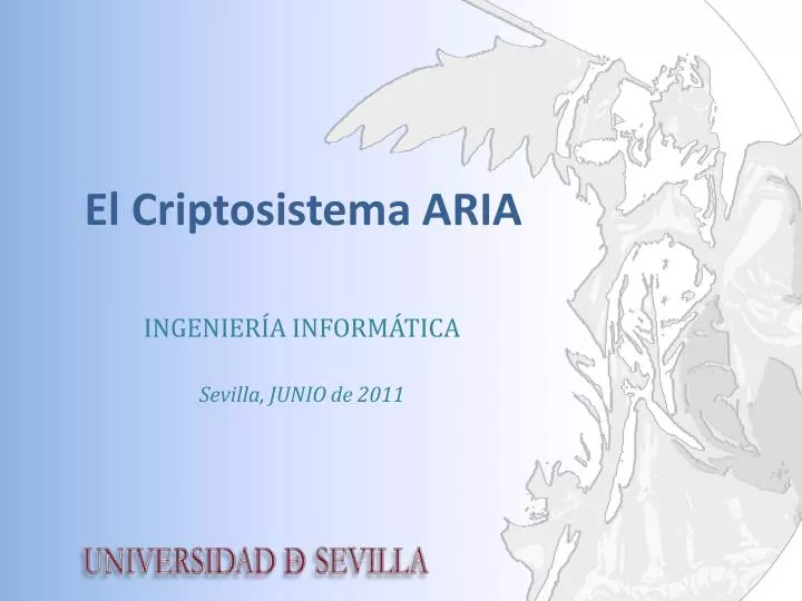 el criptosistema aria