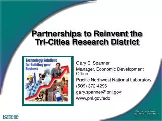 Partnerships to Reinvent the Tri-Cities Research District