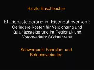 harald buschbacher