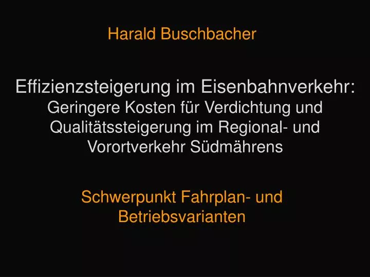 harald buschbacher