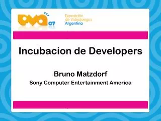 Incubacion de Developers