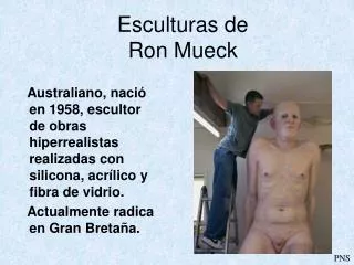 esculturas de ron mueck