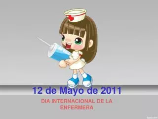 12 de mayo de 2011