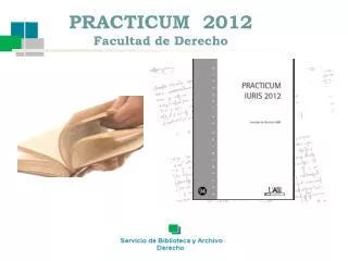 practicum 2012 facultad de derecho