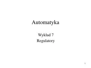 automatyka