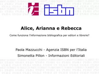 alice arianna e rebecca