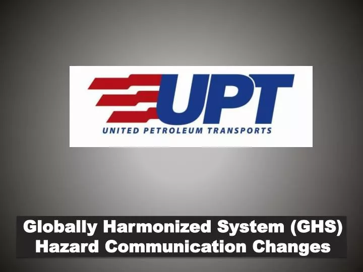 globally harmonized system ghs hazard communication changes