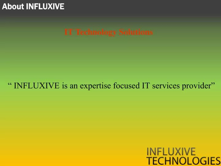 about influxive