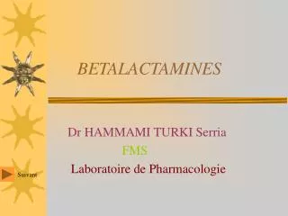 betalactamines