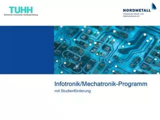 infotronik mechatronik programm