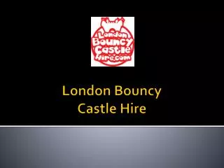 London Bouncy Castle Hire