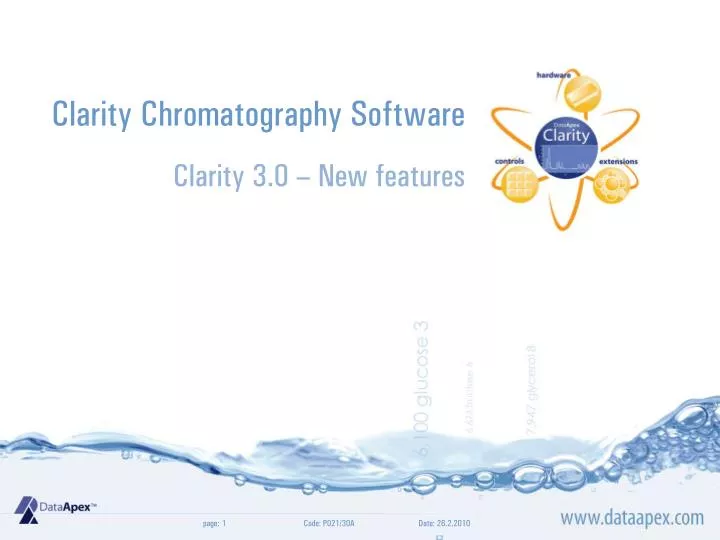 clarity chromatography software