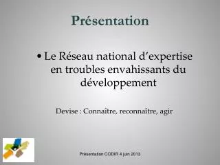 pr sentation