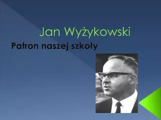 jan wy ykowski