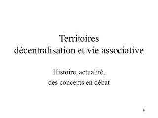 territoires d centralisation et vie associative
