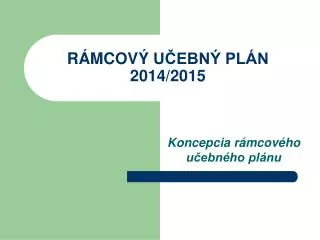 koncepcia r mcov ho u ebn ho pl nu