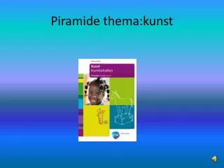 piramide thema kunst