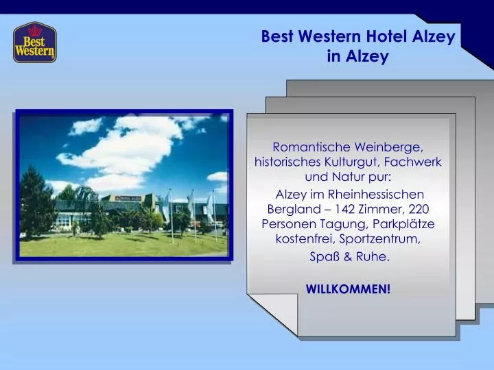 best western hotel alzey in alzey