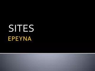 sites