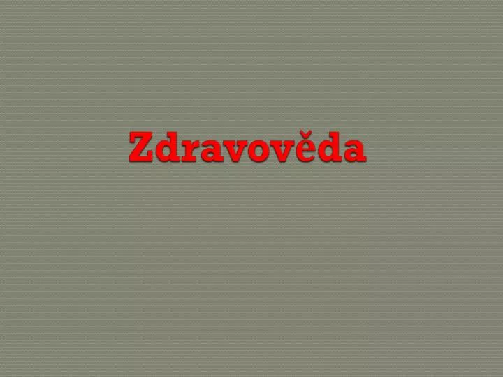 zdravov da