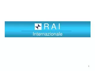 r a i internazionale