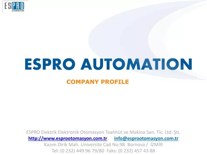 espro automation