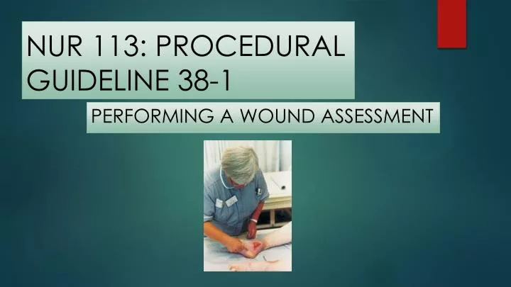 nur 113 procedural guideline 38 1