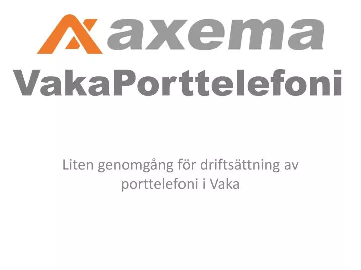 vakaporttelefoni