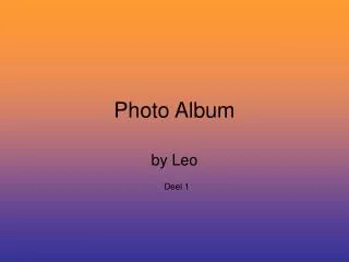 photo album