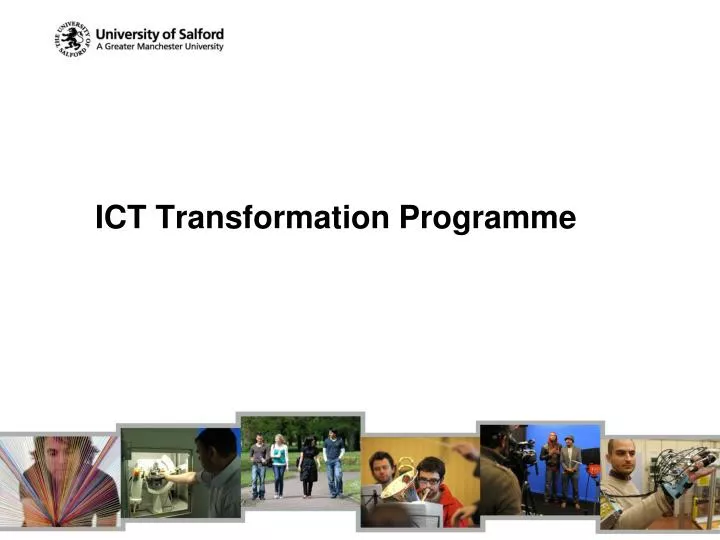 ict transformation programme