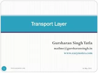 Transport Layer