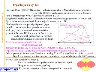 trysekcja cevy 1 4