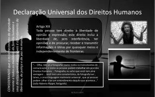 declara o universal dos direitos humanos