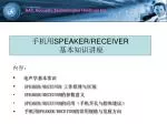 手机用 SPEAKER/RECEIVER 基本知识讲座 - slide 1