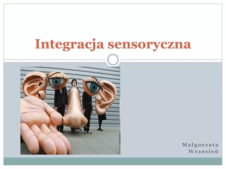integracja sensoryczna