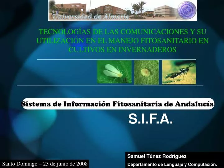 sistema de informaci n fitosanitaria de andaluc a