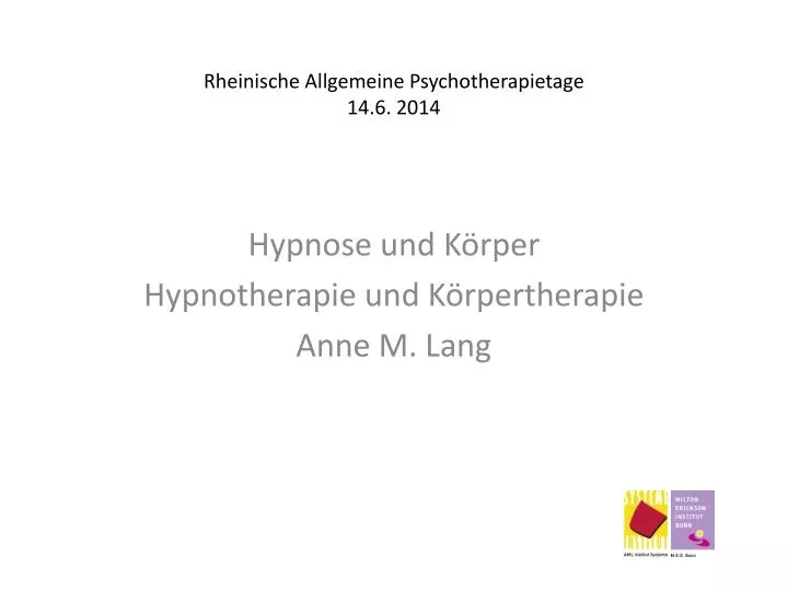 rheinische allgemeine psychotherapietage 14 6 2014