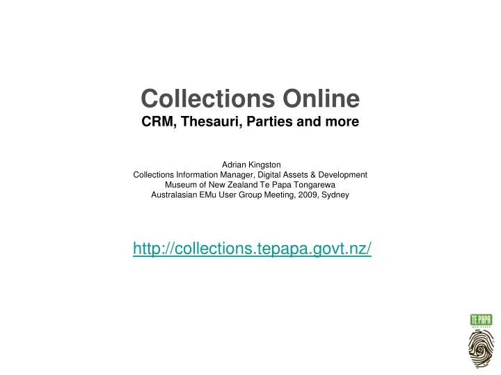 http collections tepapa govt nz