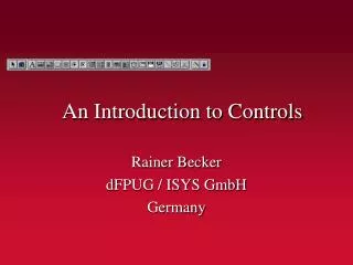 An Introduction to Controls