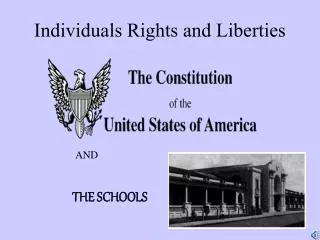 Individuals Rights and Liberties