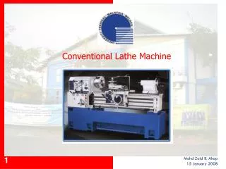 Conventional Lathe Machine