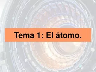 tema 1 el tomo