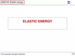 ELASTIC ENERGY