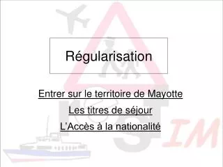 r gularisation