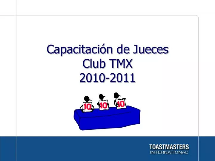 capacitaci n de jueces club tmx 2010 2011