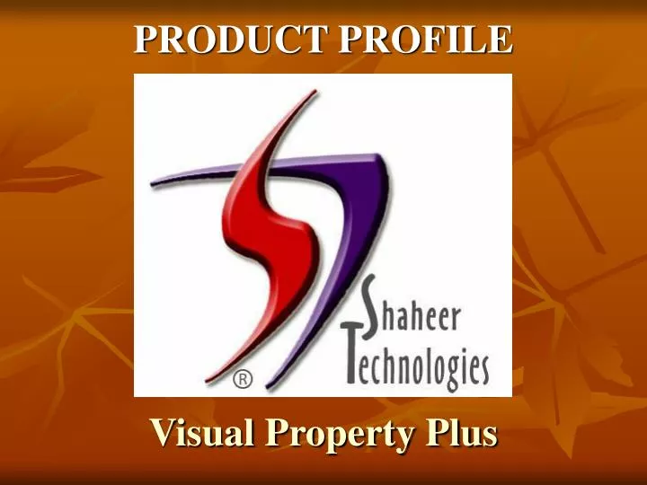 product profile