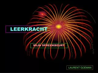 leerkracht