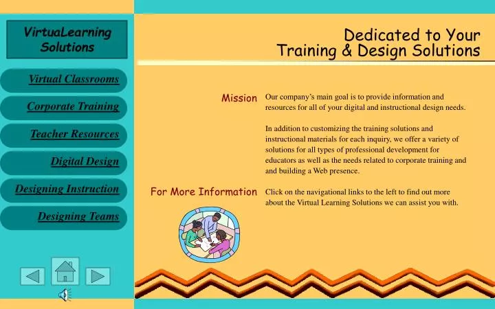 dedicated to your training design solutions